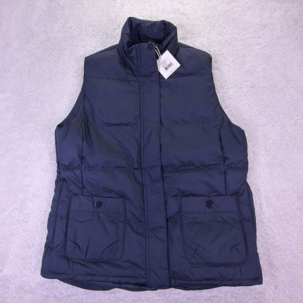 NEW B Draddy Lottie Vest Full Zip Navy Blue Women's S - Retail: $378